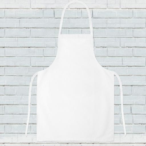 Personalised Photo Upload Text Apron Make your own