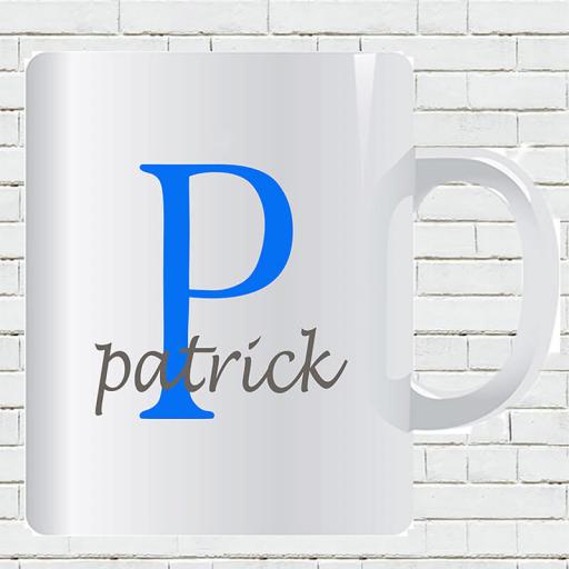 Untitled-2_0015_Personalised Text P and Add Your Name Mug.jpg.jpg