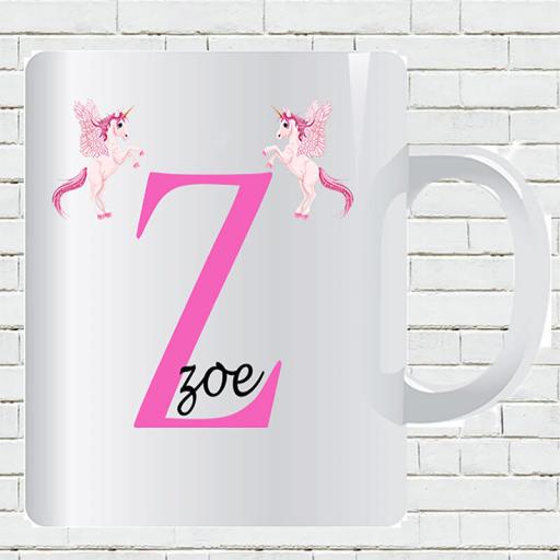 Untitled-1_0025_Personalised Text Unicorn Z and Add Your Name Mug.jpg.jpg