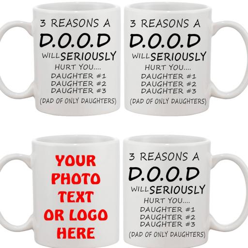 Personalised '3 Reasons A D.O.O.D Will Seriously Hurt You' Mug.jpg