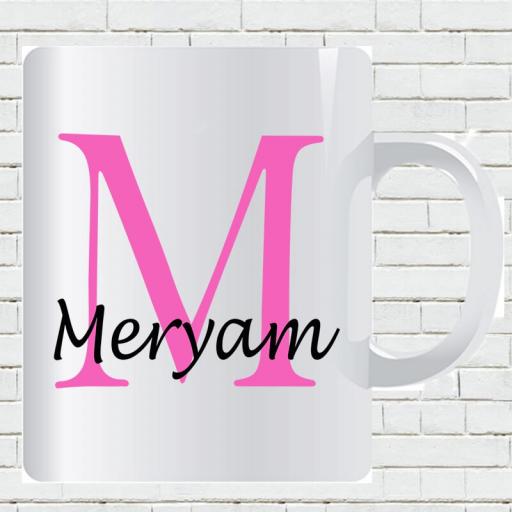 Personalised Text Mug For Her- Initial M & Name-min.jpg