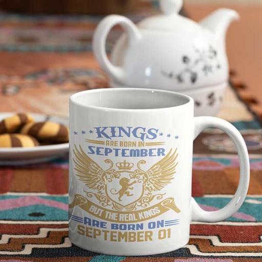 Kings Are Born in September But Real Kings Birthday Mug.jpg