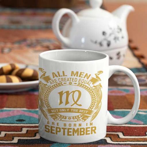 All Men are Created Equal But Only Best are Born in September Birthday Personalised Mug.jpg