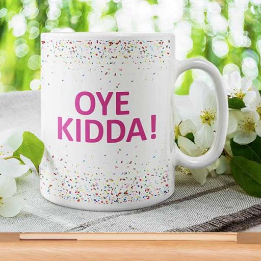 'Oye Kidda' Funny Desi Style Mug for Punjabi Lovers