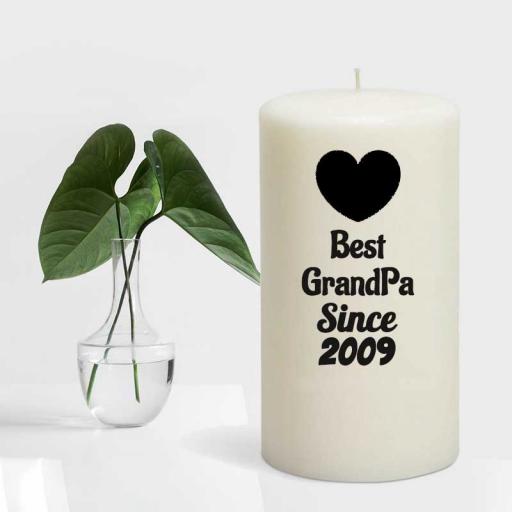 Best GrandMa Since YEAR - Candle Gift