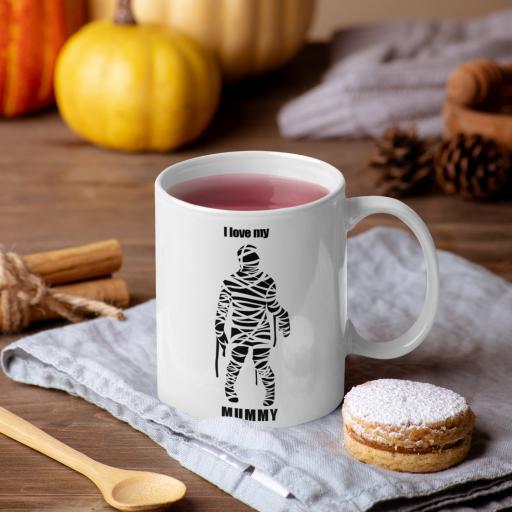 Personalised "I Love My Mummy" Halloween Mug