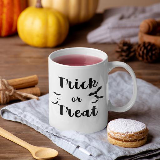 Personalised "Trick or Treat" Halloween Mug