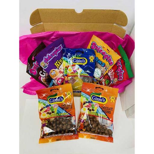 PostBox Halal Snacks /Sweets Hamper - with Personalised Greeting