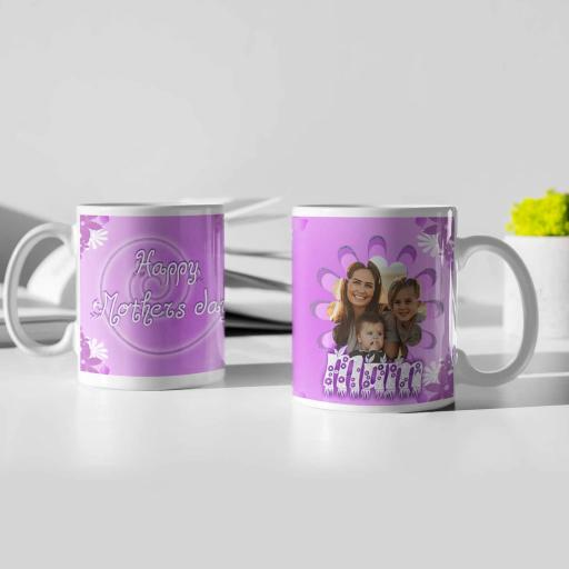 Happy Mothers Day Photo Upload Mug