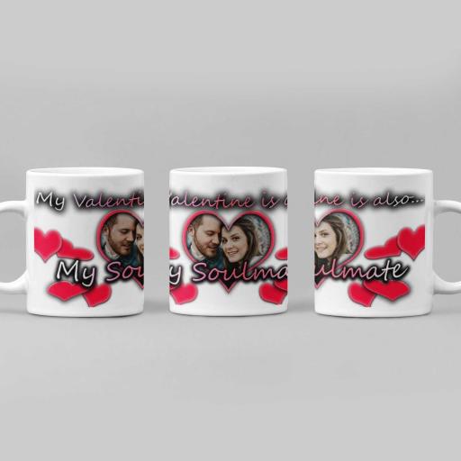 Personalised 'My Soulmate' Mug - Upload Photo