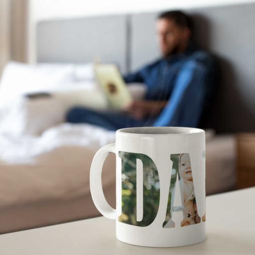 Personalised 'DADDY' Photo Mug - Upload Photo