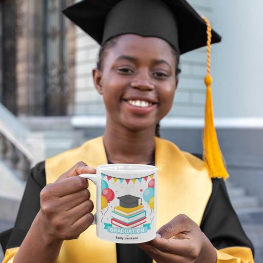 Personalised 'Graduation of NAME' Mug - Add Name