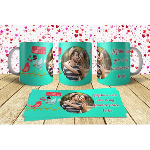 Personalised Romantic Valentine's Day Mug