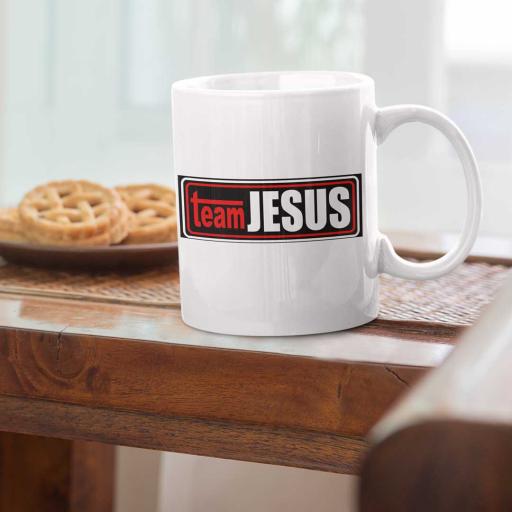 Personalised 'Team Jesus' Mug - Add Name