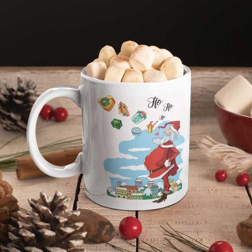 Ho Ho Ho - Personalised Christmas Mug