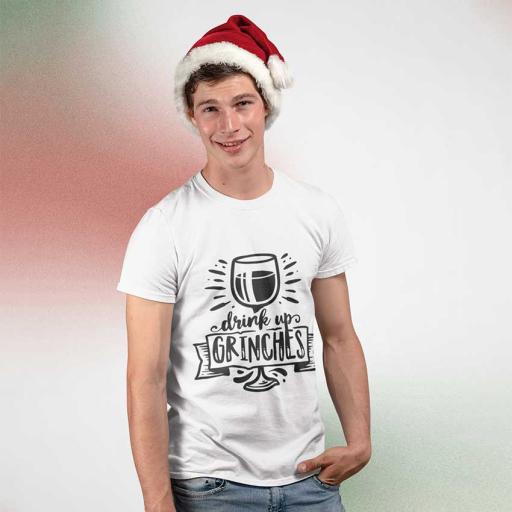 Personalised "Drink Up Grinches" t-Shirt