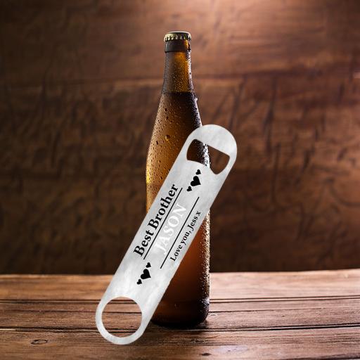 Personalised Any Text Bottle Opener