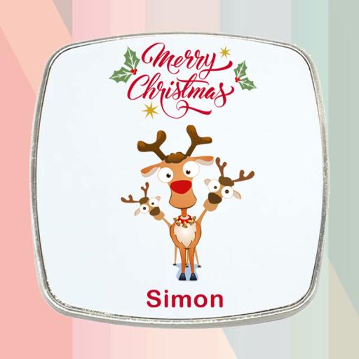 Rudolph - Personalised Fridge Magnet