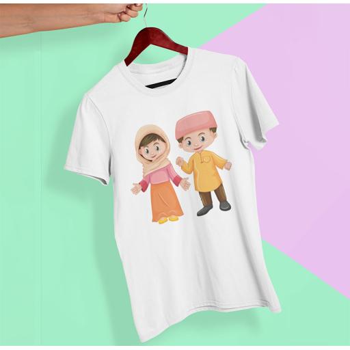 Personalised t-Shirt with Indian Couple