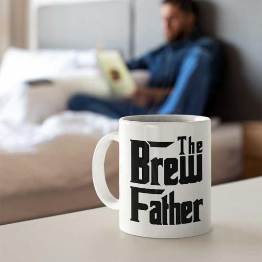 Personalised 'The Brew Father' Mug - Add Name & Message
