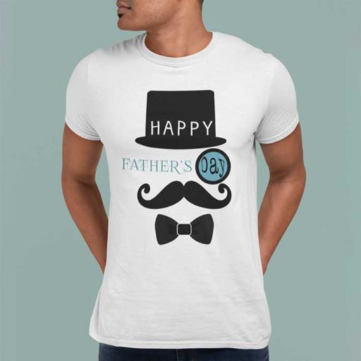 Happy Father's Day to a Gentleman Dad - Personalised t-Shirt