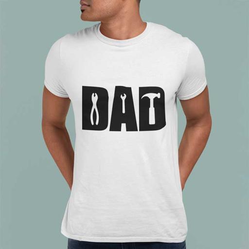 Personalised DAD Tool t-Shirt - Perfect Father's Day or Birthday Gift