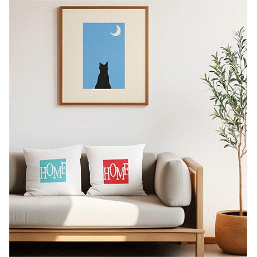 Personalised Premium Canvas Cushions Set with Home Design
