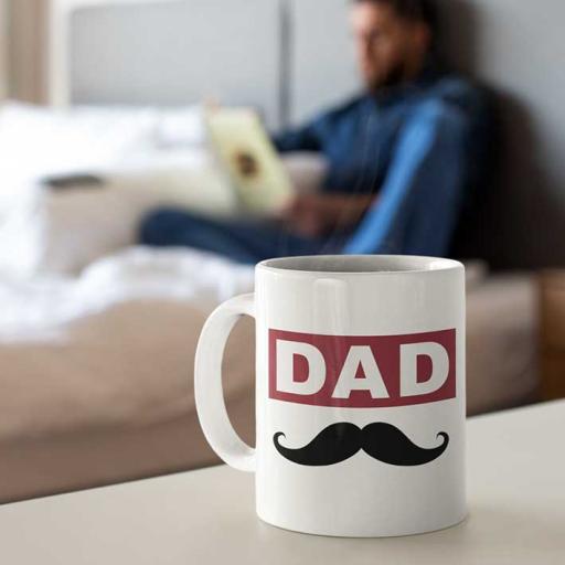 Personalised Mug for DAD - Add Name & Message